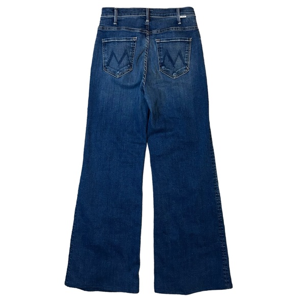 MOTHER
The Hustler Roller Sneak high-rise wide-leg jeans 28 - Picture 3 of 14